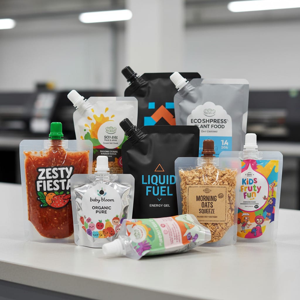 Flat Bottom Pouches | Premium Packaging by Kakatiya Printers