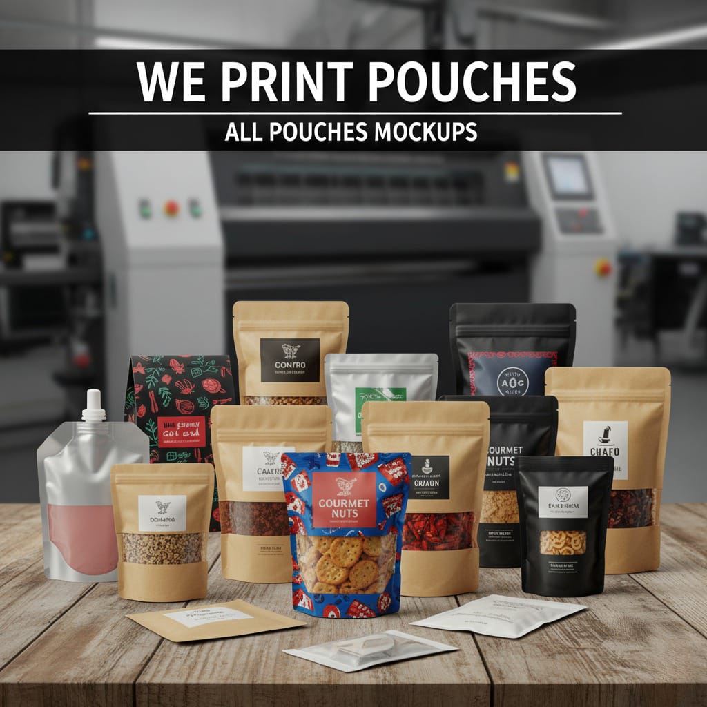 Pouch Printing Without Cylinder – Affordable Custom Packaging Solutions