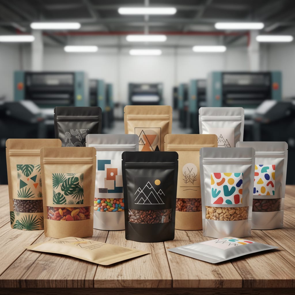 Pouch Printing Without Cylinder | Kakatiya Printers