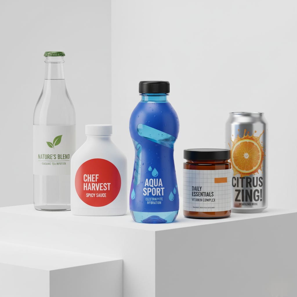 Stand out on the shelf with custom shrink sleeve printing — full-color, tamper-evident, and perfect for any container.