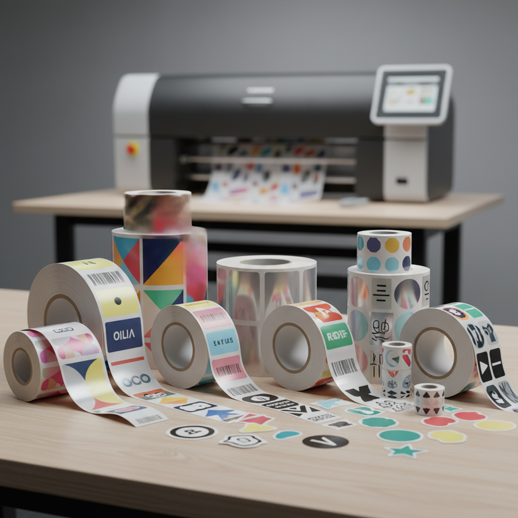 Durable and precise standard roll form label printing for bottles, jars, and packaging. Perfect for high-volume production.